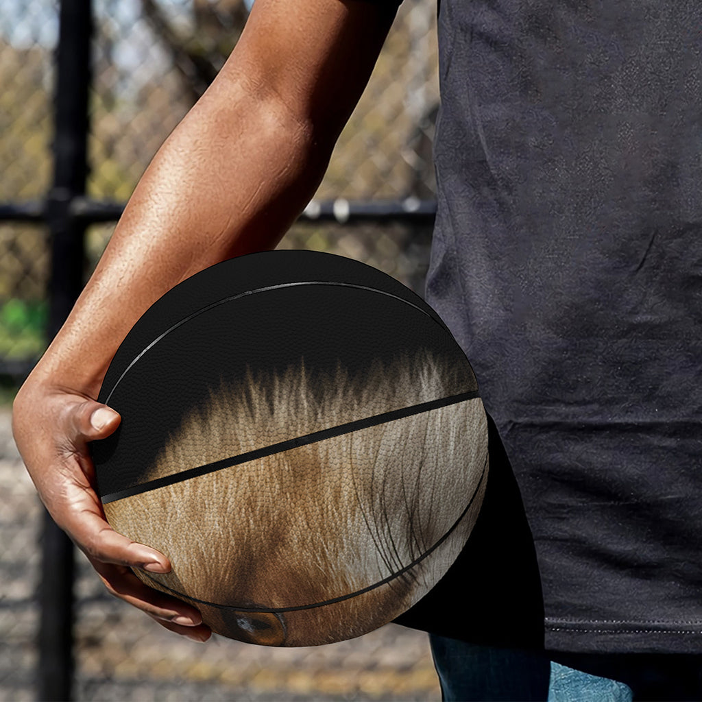 Fox Portrait Print Basketball