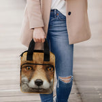 Fox Portrait Print Bible Tote Bag