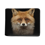 Fox Portrait Print Bifold Wallet
