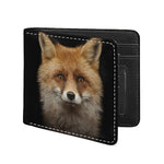 Fox Portrait Print Bifold Wallet