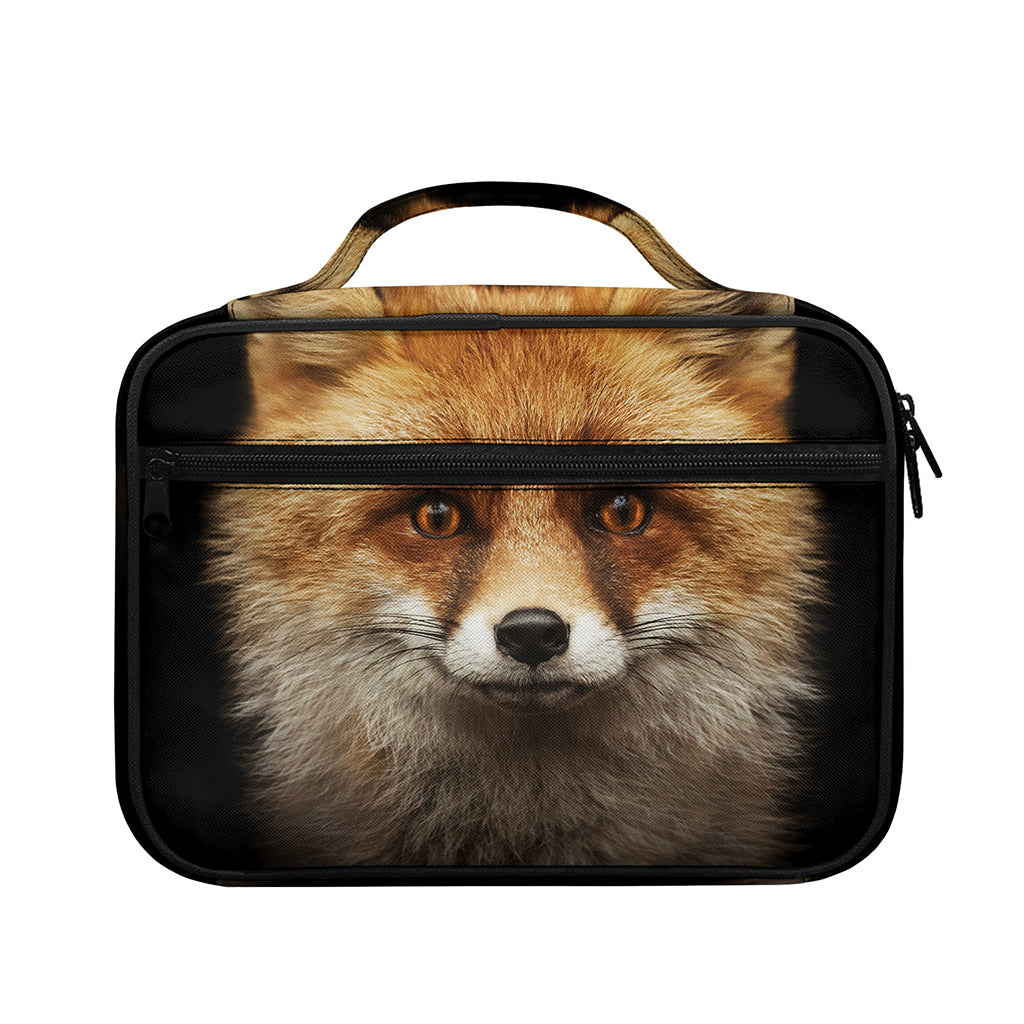 Fox Portrait Print Briefcase Bible Bag
