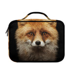 Fox Portrait Print Briefcase Bible Bag