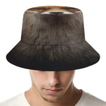 Fox Portrait Print Bucket Hat