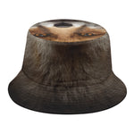 Fox Portrait Print Bucket Hat
