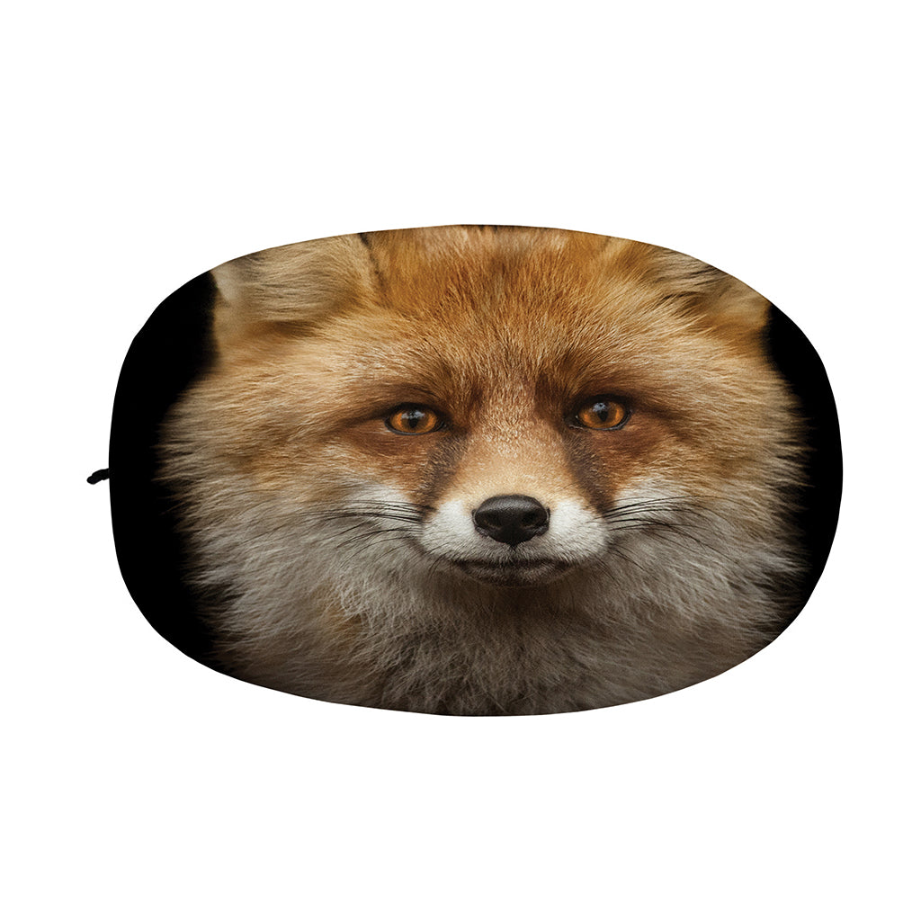 Fox Portrait Print Car Side Mirror Covers