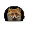 Fox Portrait Print Coin Purse