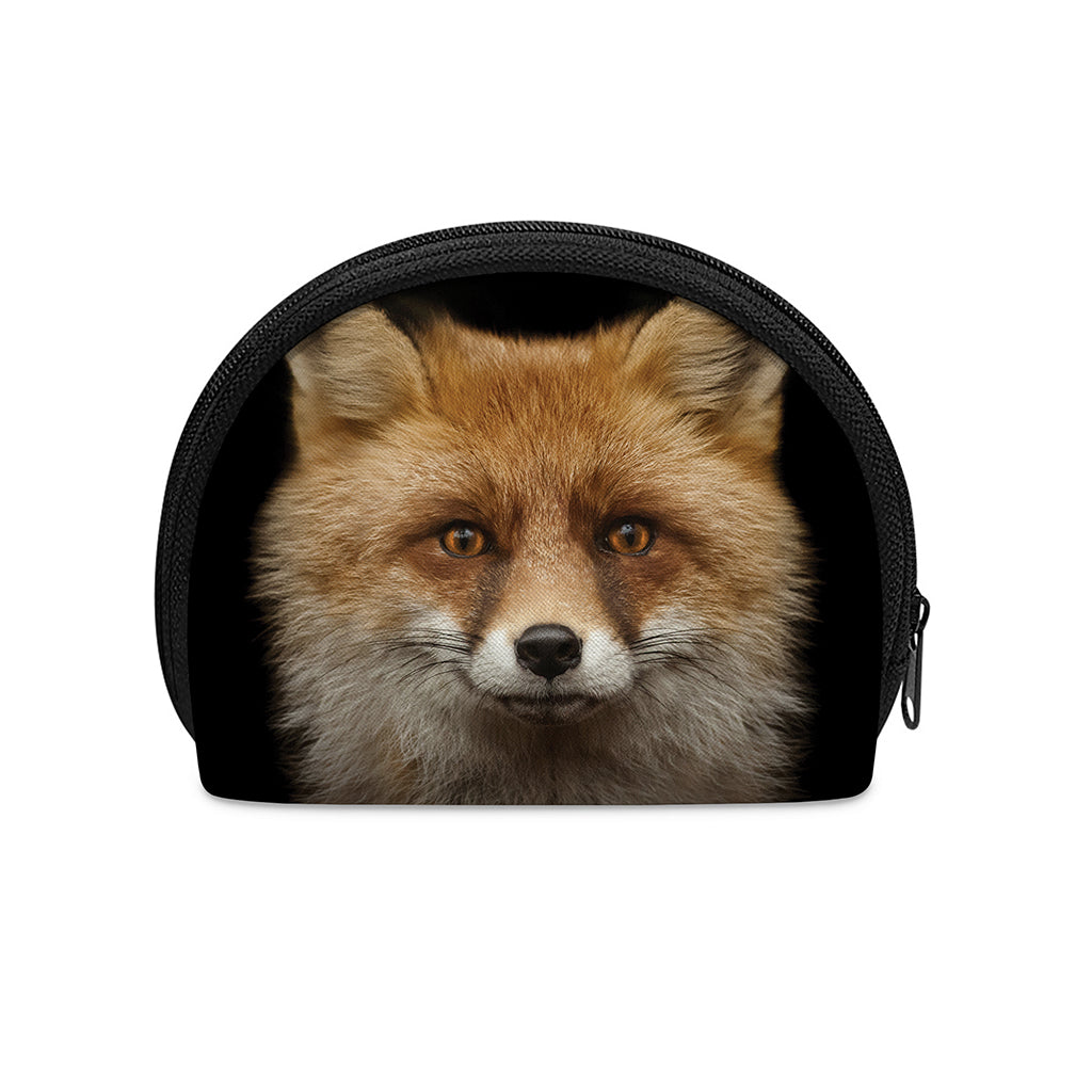 Fox Portrait Print Coin Purse