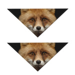 Fox Portrait Print Dog Bandana