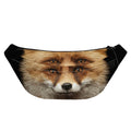 Fox Portrait Print Fanny Pack