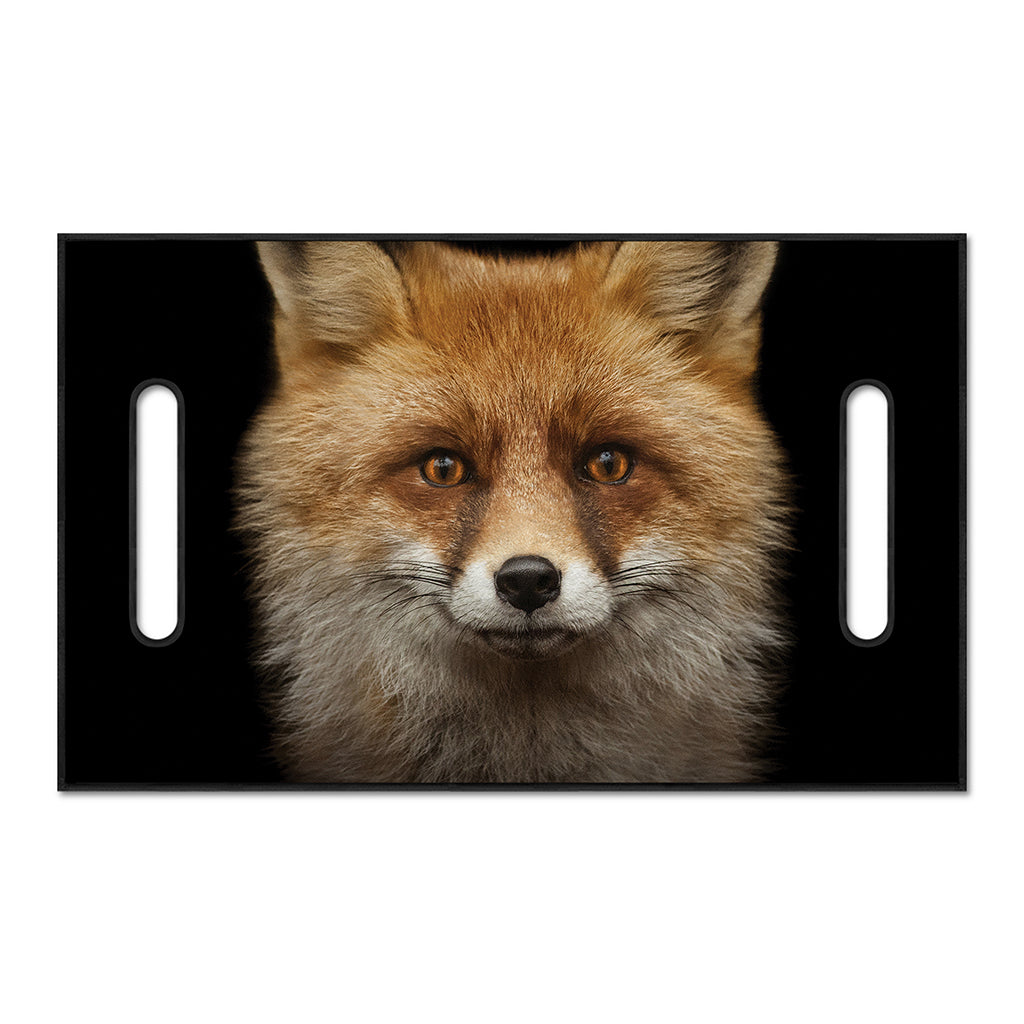 Fox Portrait Print Golf Cart Seat Cover