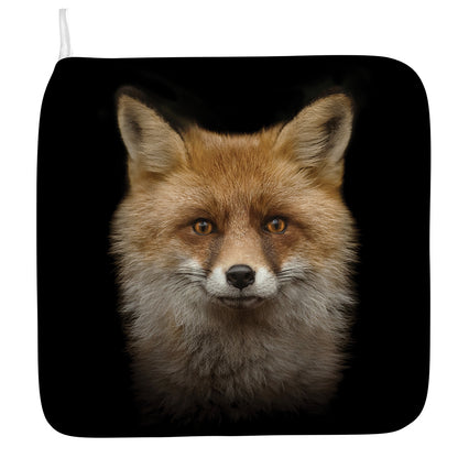 Fox Portrait Print Hand Towel