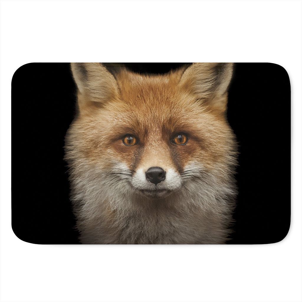 Fox Portrait Print Indoor Door Mat