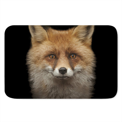 Fox Portrait Print Indoor Door Mat