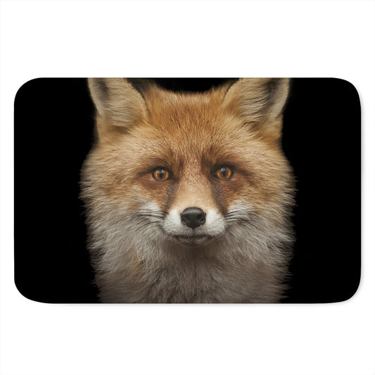 Fox Portrait Print Indoor Door Mat