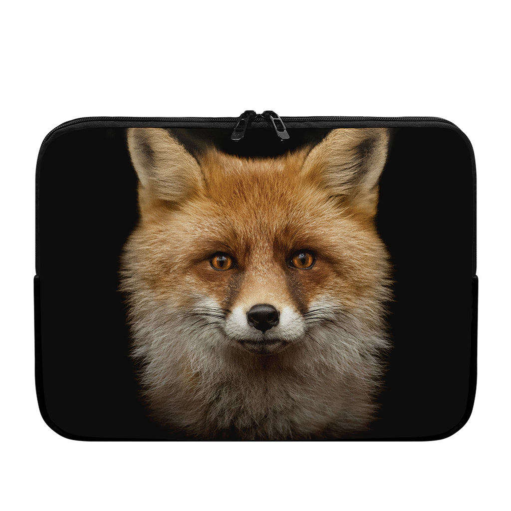 Fox Portrait Print Laptop Sleeve