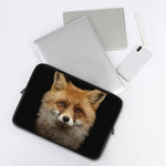 Fox Portrait Print Laptop Sleeve
