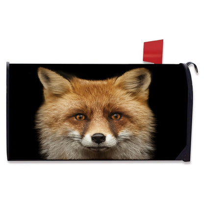 Fox Portrait Print Mailbox Cover