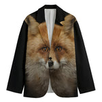 Fox Portrait Print Men's Blazer