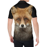 Fox Portrait Print Men's Shirt