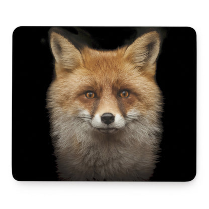 Fox Portrait Print Mouse Pad