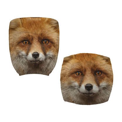Fox Portrait Print Office Chair Cover