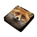 Fox Portrait Print Outdoor Seat Cushion Cover