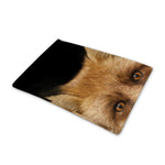 Fox Portrait Print Pet Cooling Mat Cover