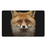 Fox Portrait Print Polyester Doormat