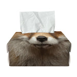 Fox Portrait Print Rectangle Tissue Box Cover