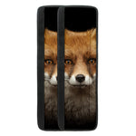 Fox Portrait Print Refrigerator Handle Covers