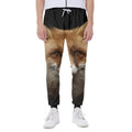 Fox Portrait Print Joggers