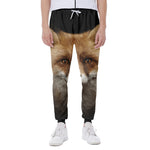 Fox Portrait Print Scuba Joggers