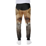 Fox Portrait Print Scuba Joggers
