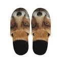 Fox Portrait Print Slippers