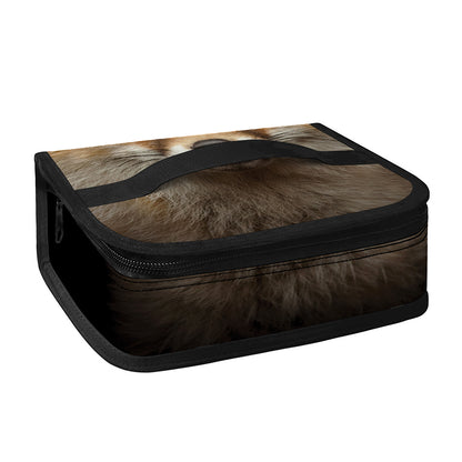 Fox Portrait Print Small Lunch Bag
