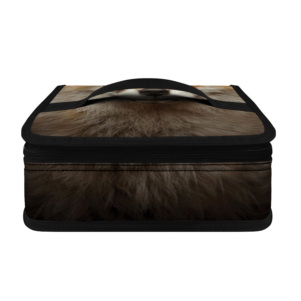 Fox Portrait Print Small Lunch Bag