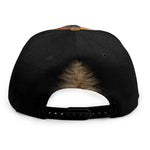 Fox Portrait Print Snapback Cap