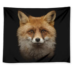 Fox Portrait Print Tapestry