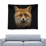 Fox Portrait Print Tapestry