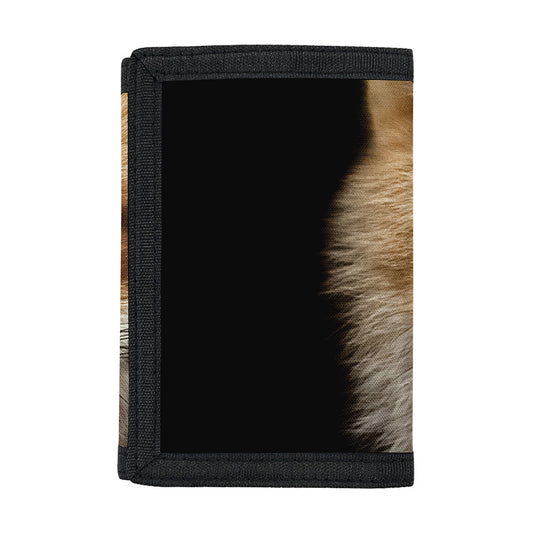Fox Portrait Print Trifold Wallet
