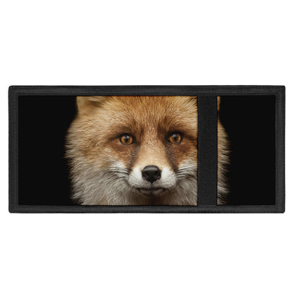 Fox Portrait Print Trifold Wallet
