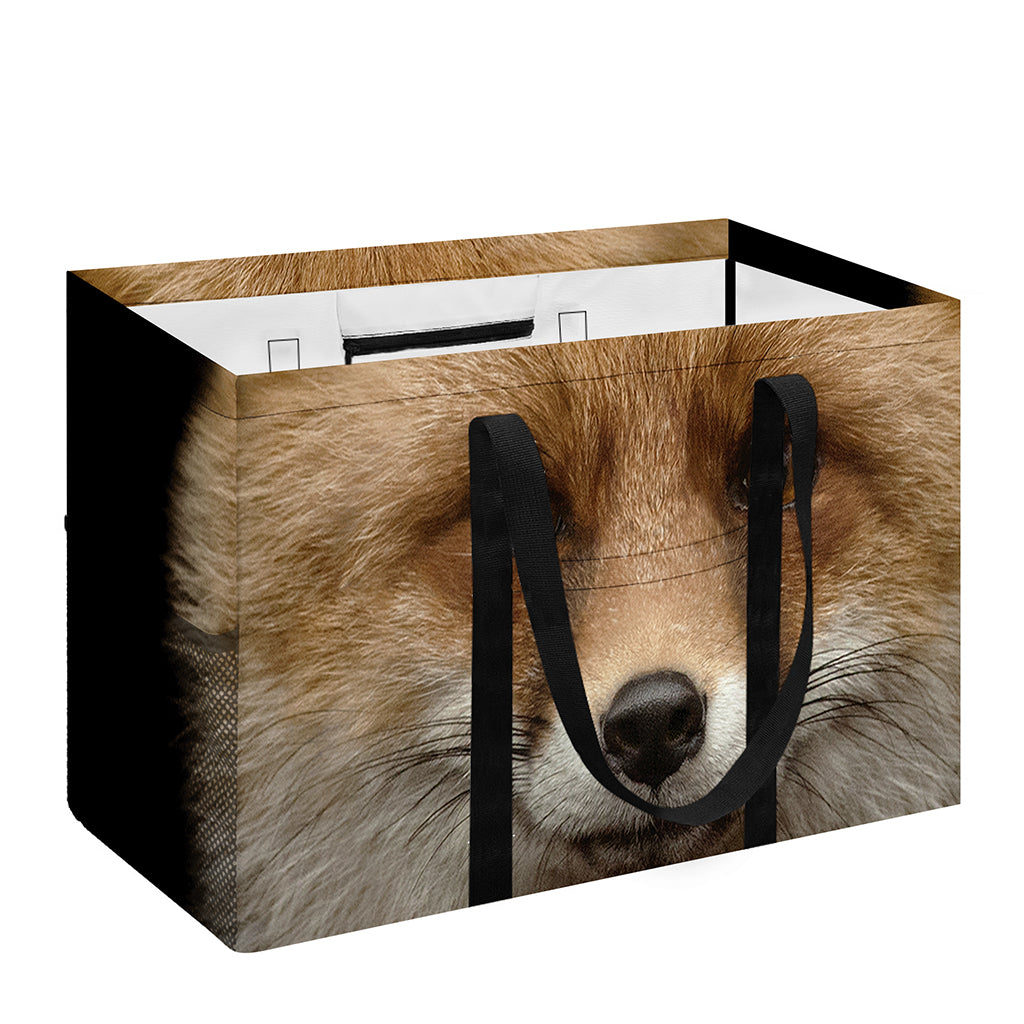 Fox Portrait Print Utility Tote Bag