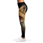 Fox Portrait Print Women's Leggings