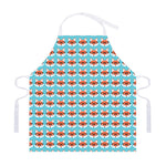 Fox With Glasses Pattern Print Adjustable Apron