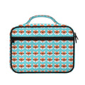 Fox With Glasses Pattern Print Briefcase Bible Bag