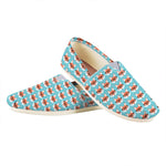 Fox With Glasses Pattern Print Casual Shoes
