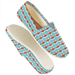 Fox With Glasses Pattern Print Casual Shoes