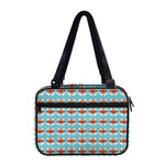 Fox With Glasses Pattern Print Double Strap Bible Bag