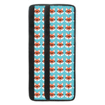 Fox With Glasses Pattern Print Refrigerator Handle Covers