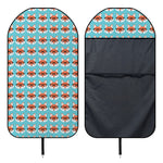 Fox With Glasses Pattern Print Waterproof Car Seat Cover